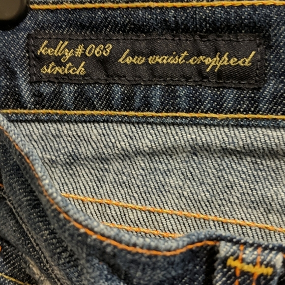 Citizens of Humanity Low Waist Crop Jeans - Picture 5 of 8